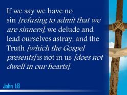 0514 john 18 we deceive ourselves and the truth powerpoint church sermon