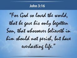 0514 john 316 for god so loved the world powerpoint church sermon