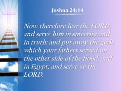 0514 joshua 2414 the lord and serve him powerpoint church sermon