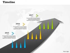 0514 linear progressive time line diagram powerpoint slides