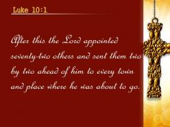 0514 luke 101 him to every town and place powerpoint church sermon