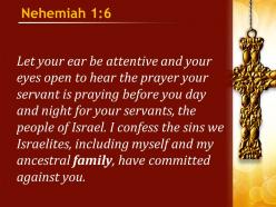 0514 nehemiah 16 my ancestral family have committed powerpoint church sermon