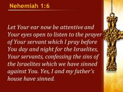 0514 nehemiah 16 my ancestral family have committed powerpoint church sermon