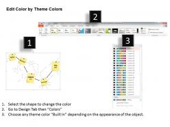 0514 pert chart template diagram powerpoint presentation