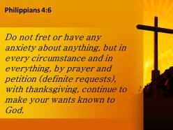 0514 philippians 46 do not be anxious powerpoint church sermon