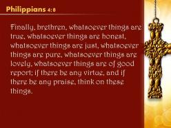 0514 philippians 48 finally brothers and sisters powerpoint church sermon