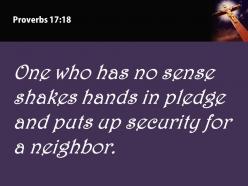 0514 proverbs 1718 pledge and puts up power powerpoint church sermon