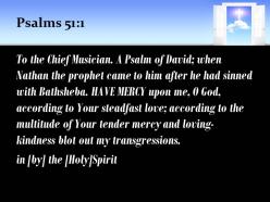 0514 psalms 511 spirit into the wilderness power powerpoint church sermon