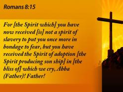 0514 romans 815 the spirit you received powerpoint church sermon