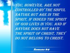 0514 romans 89 they do not belong powerpoint church sermon