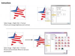 0514 star graphic with us flag image graphics for powerpoint