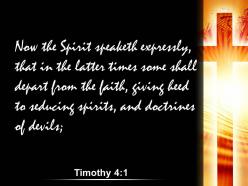 0514 timothy 41 the faith and follow deceiving power powerpoint church sermon