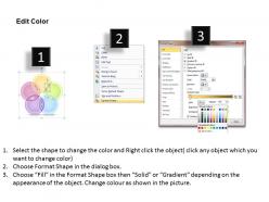 0620 project management consulting venn diagram 5 stages powerpoint templates ppt backgrounds for slides