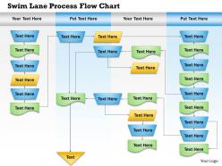 21775160 style essentials 2 swimlanes 1 piece powerpoint presentation diagram infographic slide