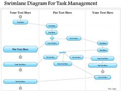 91871211 style essentials 2 swimlanes 1 piece powerpoint presentation diagram infographic slide