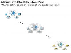 0814 global communication with interconnected devices connected to a centralized cloud ppt slides