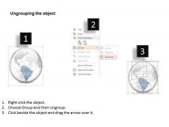 0914 business plan 3d binary globe south america highlighted powerpoint presentation template