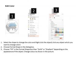 0914 business plan 3d binary globe vector asia highlighted powerpoint presentation template