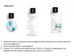 0914 business plan 3d globe with flag of countries pin powerpoint presentation template