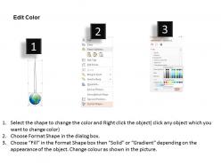 0914 business plan global effect image with hanging globes powerpoint presentation template