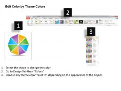 35780464 style division non-circular 8 piece powerpoint presentation diagram infographic slide