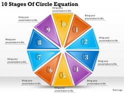 27942785 style division non-circular 10 piece powerpoint presentation diagram infographic slide