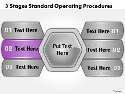 1013 business ppt diagram 3 stages standard operating procedures powerpoint template