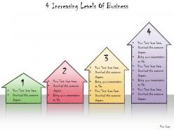 1013 business ppt diagram 4 increasing levels of business powerpoint template