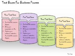 1013 business ppt diagram text boxes for business process powerpoint template