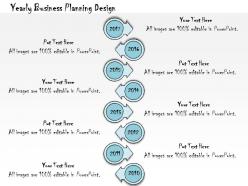 1013 business ppt diagram yearly business planning design powerpoint template