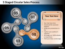 1013 business strategy 5 staged circular sales process powerpoint templates ppt backgrounds for slides