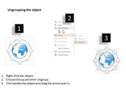 1014 business plan central america globe in eight spheres circle line powerpoint presentation template