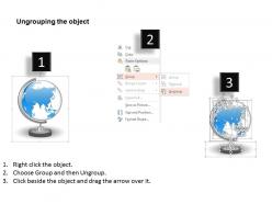 1014 two globes with world map graphic powerpoint template