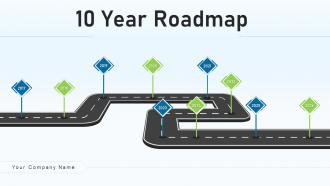 10 year roadmap powerpoint ppt template bundles