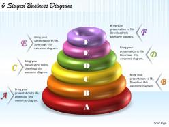 1113 business ppt diagram 6 staged business diagram powerpoint template