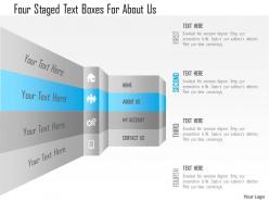 13249644 style essentials 2 about us 4 piece powerpoint presentation diagram infographic slide