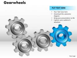 16 gearwheels