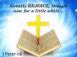 1 peter 1 6 greatly rejoice powerpoint church sermon