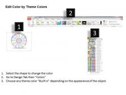 2014 business ppt diagram 12 staged business gear process powerpoint template