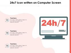 24X7 Service Customer Computer Screen Technical Facility