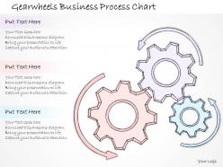 2502 business ppt diagram gearwheels business process chart powerpoint template