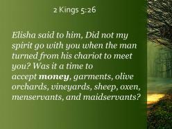 2 kings 5 26 is this the time to take powerpoint church sermon