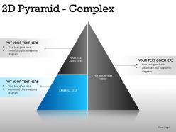 2d pyramid complex powerpoint presentation slides