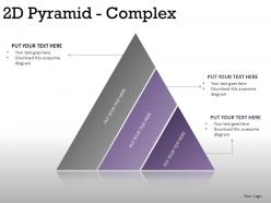 2d pyramid complex powerpoint presentation slides