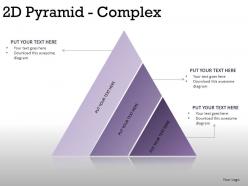 2d pyramid complex powerpoint presentation slides