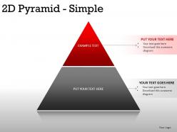 2d pyramid simple powerpoint presentation slides