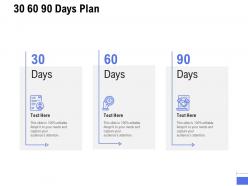 30 60 90 days plan a883 ppt powerpoint presentation infographic template background