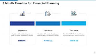 3 month timeline powerpoint ppt template bundles