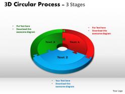 88587001 style puzzles circular 3 piece powerpoint presentation diagram infographic slide