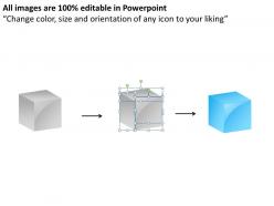 3d cubes 3x3x3 powerpoint presentation slides